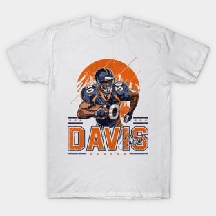 Terrell Davis Denver Skyline T-Shirt